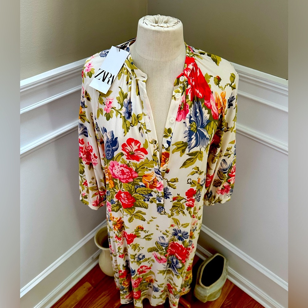 ZARA Botanical dress